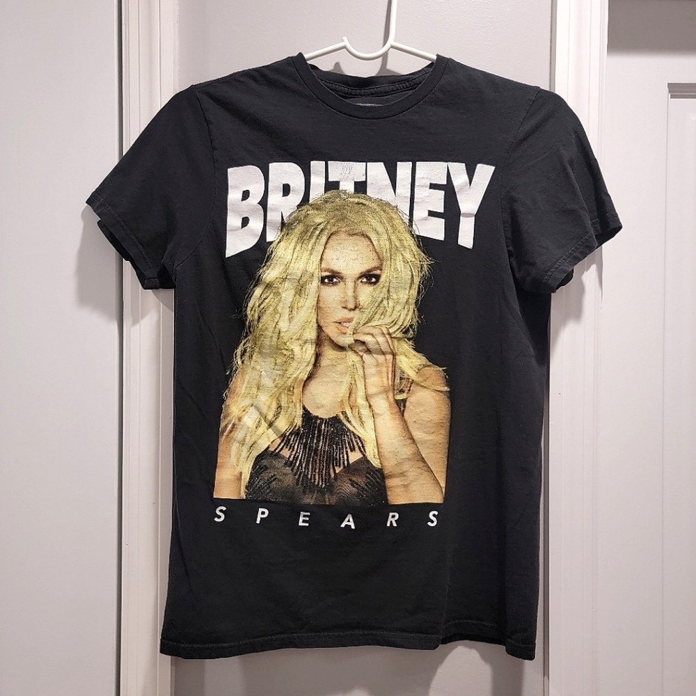 Britney Spears Collection Graphic Britney T-Shirt 100% Cotton